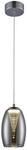 BRILLIANT Lampe Metropolis LED Pendelleuchte 1flg chrom/rauchglas 1x 5W LED