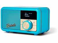 Revival Petite electric blue tragbares FM / DAB+ Radio mit Bluetooth und