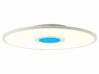 BRILLIANT Lampe Odella LED Deckenaufbau-Paneel 45cm weiß 1x 24W LED integriert,