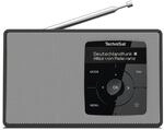 TechniSat DIGITRADIO 2 Portables DAB+/UKW-Radio, Bluetooth schwarz/wei&szlig;