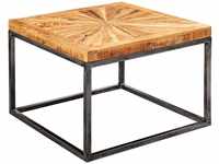 FineBuy Couchtisch Holz Massiv 55x55 cm Wohnzimmertisch Modern Tisch Sofatisch