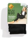 Nur Die Baumwoll Leggings - schwarz Gr.M
