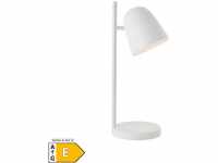 BRILLIANT Lampe, Nede LED Tischleuchte mit Induktionsladeschale weiß, 1x LED