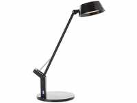 BRILLIANT Lampe, Kaila LED Tischleuchte mit Induktionsladeschale schwarz, 1x LED
