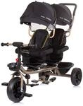 Chipolino Dreirad Tricycle Hip Hop, zwei Kinder, bis 40 kg, Sitze 360&deg; drehbar