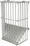 Kerbl Futterraufe SlowFeed Plus Heuraufe aus Metall zur Wandmontage Futterraufe