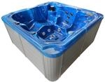 OUTDOORPOOL+AD+ST OASIS MAXI blue marble 210x210x95 cm