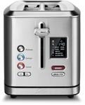 Solis Zwei-Schlitz Toaster, Br&ouml;tchenaufsatz, Wiedererhitzungsfunktion