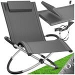 tectake&reg; Sonnenliege, mit Textilene, Belastbarkeit 150 kg, 150 x 73 x 93 cm