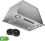 Paolo 52 Dunstabzugshaube Einbau 52 cm 439 m&sup3;/h LED Touch A++ Edelstahl
