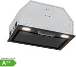 Camila Dunstabzugshaube Einbau 52 cm 397 m&sup3;/h LED Touch Edelstahl Schwarz