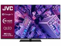 JVC LT-55VGQ8255 Google TV 55 Zoll QLED Fernseher (4K UHD Smart TV, HDR Dolby Vision,