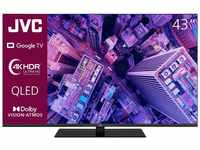 JVC LT-43VGQ8255 Google TV 43 Zoll QLED Fernseher (4K UHD Smart TV, HDR Dolby Vision,