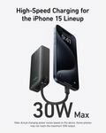 Anker Nano Powerbank (10K, 45W, Integriertes einziehbares USB-C Kabel)