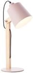 BRILLIANT Lampe Swivel Tischleuchte rosa matt 1x A60, E27, 30W, geeignet f&uuml;r