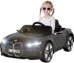 Kinder-Elektroauto BMW i4, Fernbedienung, LED-Beleuchtung, Soft-Start-Funktion