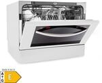 Havasia UV 6 Luminance Geschirrsp&uuml;ler UV Glasfront freistehend 1380W Wei&szlig;