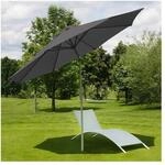 Sonnenschirm Asti, Gartenschirm, &Oslash; 3m neigbar Polyester/Alu 5kg ~ anthrazit