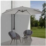Wandschirm Acerra, Ampelschirm Balkonschirm Sonnenschirm, 3m neigbar, Polyester