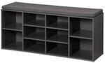 Kesper Schuhschrank mit Sitzkissen - versch. Ausf&uuml;hrungen - Grau