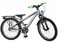 Kinderfahrrad Cross Fahrrad für Jungen 20 Zoll Kinderrad in Dunkelgrau