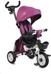 Byox Tricycle Flexy Lux 3 in 1 Dreirad, klappbar, Gummireifen, drehbarer Sitz lila