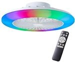 Brilliant LED Deckenleuchte mit Ventilator, 49 cm &Oslash; - RGB Frontlicht & CCT