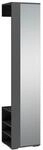 byLIVING Garderobe BEN, Breite 40 cm, anthrazit, mit Kleiderstange und Ablage