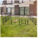 HOME DELUXE Welpenauslauf BARKI 80 x 60 cm / 16-teilig