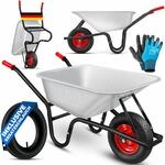 MASKO&reg; Schubkarre Bauschubkarre Gartenschubkarre 100 Liter bis 250kg...