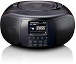 Lenco Tragbares Internetradio mit DAB+/FM, Bluetooth&reg;, CD-Player und gro&szlig;em