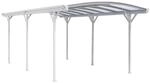 Design Carport London Aluminium Doppelstegplatten Beschichtung gegen UV-Strahlung