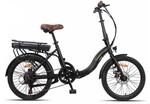 SachsenRAD [Refurbished] E-Folding Bike F2 Farmers Klapprad Elektrofahrrad schwarz