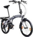 Z&uuml;ndapp ZF20 Speed Folder 20 Zoll Klapprad Faltrad Stadtrad Fahrrad faltbar