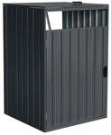 HOME DELUXE M&uuml;lltonnenbox eint&uuml;rig CUBO - 1x 240L