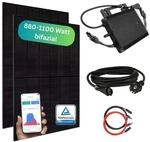 MYVOLTAICS MyBasic 880+ Watt Balkonkraftwerk Steckerfertig Komplettset bifazial