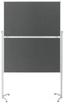 magnetoplan Moderationstafel evolution plus, klappbar - Filz grau magnetoplan Moderationstafel evolution plus, klappbar - Filz grau