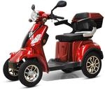 ECO ENGEL 510 E-Scooter 4 R&auml;der 25 km/h Seniorenmobil, Rot - versch. Farben