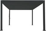 Pergoline Trumpf Pergola Alu Stahl 3 m x 3 m anthrazit