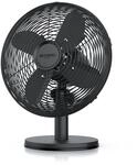 Brandson Tischventilator Design Retro, Ventilator mit 3 Geschwindigkeitsstufen, 80&deg;
