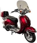 Alpha Motors Motorroller Retro Firenze Limited 125 ccm 85 km/h EURO 5 weinrot