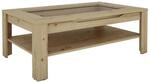 byLIVING Couchtisch RALPH, Breite 110 cm, Artisan Eiche (Eiche-Optik)