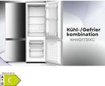 PKM K&uuml;hl Gefrierkombination KHKG173IXC Inox 161 L LED
