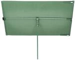 blumfeldt Bayonne Sonnenschirm 130 x 180 cm Polyester UV 50 Solar LED Gr&uuml;n
