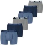 PUMA BASIC BOXER 6P ECOM Herren Boxershort
