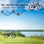 Z&uuml;ndapp XFS E-Mountainbike f&uuml;r Damen und Herren ab 170 cm E Bike 27,5 Zoll...
