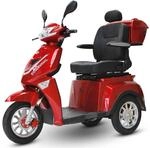 ECO ENGEL 504, Elektromobil 25 km/h 1000 Watt Seniorenmobil, Rot - versch....