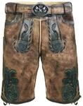 Kurze Wildbock Lederhose Florian