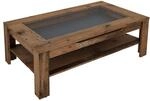 byLIVING Couchtisch RALPH, Breite 110 cm, Old Wood (Altholz-Optik)/anthrazit