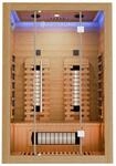 Artsauna Infrarotkabine Kiruna130 Premium Dual Technologie - Vollspektrumstrahler &